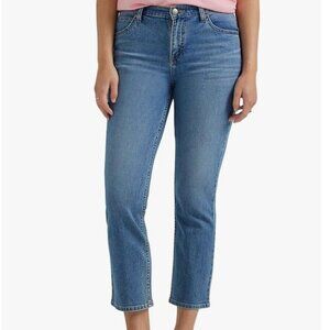 NWT Lee womens Legendary Capri Jean, mid crossway